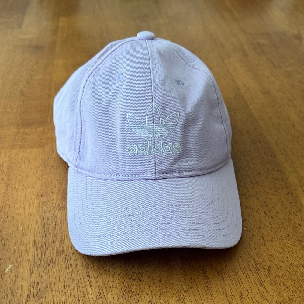 Adidas Light Purple Cap with Logo